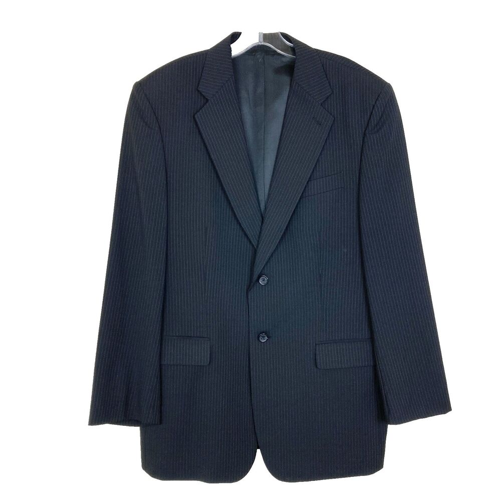 Express Design Studio Men's 42R Suit Jacket Sport Coat Blazer Italian Wool Brown